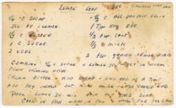Lemon Loaf [Recto and Verso]