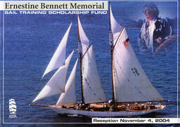 Adventuress under sail [graphic materials]