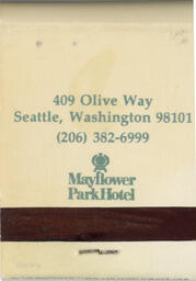 Clippers matchbook back