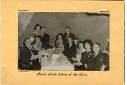 The Cave souvenir photograph (front)
