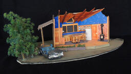 Up Island model left view