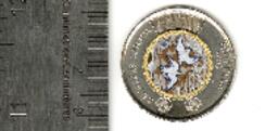 2023 Canadian $2 Birth of Jean Paul Riopelle 100th Anniv Colourized Toonie Coin