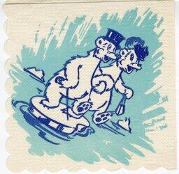 Arctic Club napkin