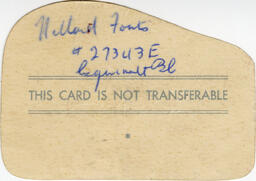 Membership Card - Back