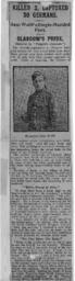 "Killed 3, Captured 30 Germans"