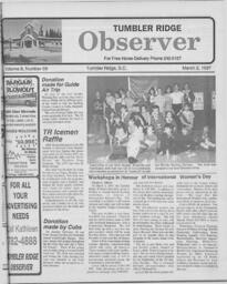 Tumbler Ridge Observer March 2, 1997