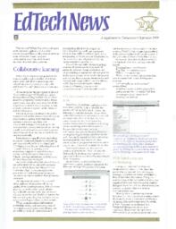 Ed Tech News [Supplement to Connections, September 1998]