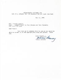 Journeywomen Ventures Invoice: Income Support for Women on Training (May 1990)