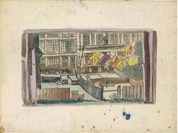 Untitled Watercolor [Wonderful Town]