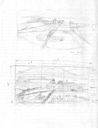 Two False Creek Pencil Sketches