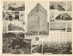The Charm of Yesterday, The Convenience of Today - postcard (front)