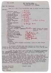 Letter from Racey to Harrison, May 5, 1948 (2, recto)