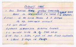 Coconut Cake