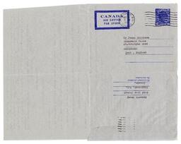 Letter from Racey to Harrison, May 7, 1948 (verso)