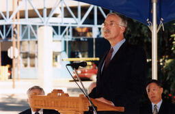 Dr. Grant Ingram presents speech