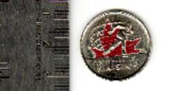 2009 Canadian 25-Cent Golden Moments: Cindy Klassen Coloured Quarter Coin