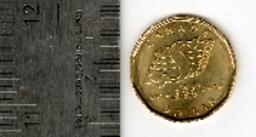 2010 (1910-) Canadian $1 Saskatchewan Roughriders Centennial Loonie Dollar