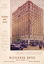 Mayflower Hotel flyer