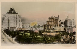 Part of Hotel and Business Section, Vancouver, BC (Front)