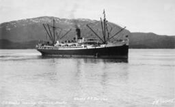 Alaska II underway leaving Alaska [graphic materials]