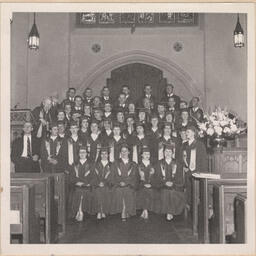 Group photo of choir