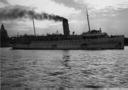 Africa Maru docked [graphic materials]