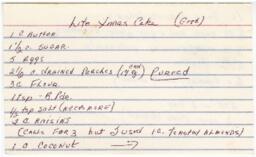 Lite Xmas Cake (Good) [Recto and Verso]