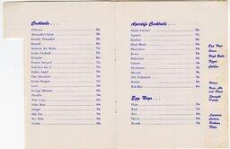 Arctic Club wine menu (inside pages)
