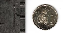 2007 Canadian 25-Cent Vancouver 2010 Paralympics: Wheelchair Curling Quarter Coin