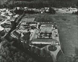 Aerial View of School