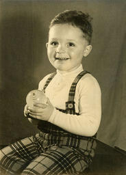 Ian McColl as small child
