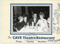 The Cave souvenir photograph 1963
