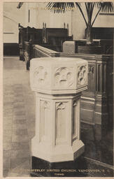 Stone memorial in memory of Mrs A.E. Malkin