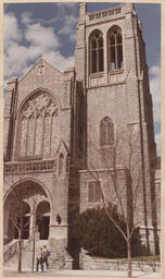 Church exterior on a sunny day
