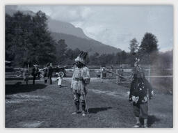 August Jack Khatsahlano and Chief Jimmie Jimmie at the Squamish Valley Farmers' Institute