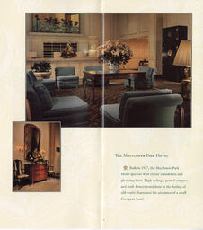 Mayflower Park Hotel brochure (pages 1-2)