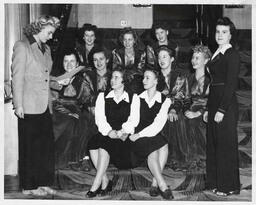 Usherettes at the Vogue Theatre