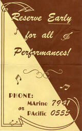 Table Stand Advertisement - Inside