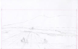 False Creek Small Panel Drawing (3/4)