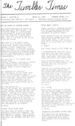 The Tumbler Times Vol.1 Ed.4 Page 1