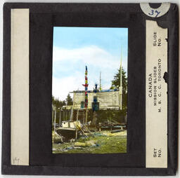 Totem Pole in Alert Bay