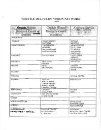 Service Delivery Vision Network