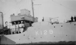 HMCS Agassiz and crew [graphic materials]