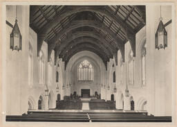 Church Interior - Pews and Ceiling