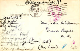 Prospect Point Signal Station & Lighthouse, Vancouver, Harbour B.C. (Back)