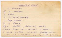 Orange Cake