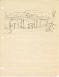 Aristocratic Restaurant Sketch