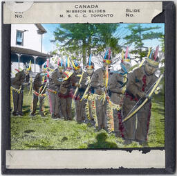 Children in Costumes at St. Michael's Residential School