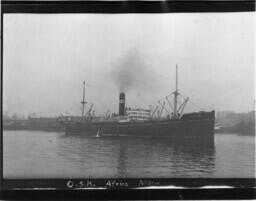 Africa Maru in harbour [graphic materials]