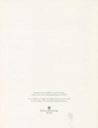 Clippers lunch menu (back)